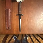 Case Xx Devils Brigade V-42 Stiletto Dagger W  Sheath Coa Repro