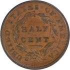 1835 Half Cent Ef Uncertified  944