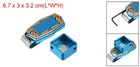 Billiard Magnetic Chalk Holder Snooker Pool Cue Chalk Case With Belt Clip Blue
