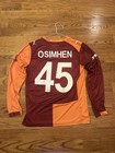 Long Sleeve Galatasaray 2025-26 Home Jersey  45 Osimhen  Size Medium  nwt 