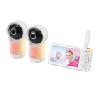 New Vtech Rm5766-2hd 2 Camera 1080p Wifi Remote Access Baby Monitor Pan   Tilt