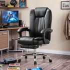 Executive Massage Office Chair With Heat  Ergonomic Reclining High Back Desk    