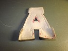 Vintage 1950 s  a  High School Sew-on Sweater Letter - 5 5 x4 5 
