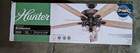 Hunter Bristlecone 60-in Noble Bronze Indoor Ceiling Fan W light  5-blade  51805
