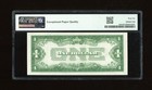 Dbr 1928-a  1 Silver Fr  1601 Gem Na Block Pmg 66 Epq Birthyear Ser   N20001942a