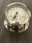 Vintage Hac Germany Ships Nautical Clock - Working   - Nice Finish