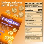 Drizzilicious Mini Flavored Rice Cakes Salted Caramel - 4oz  pack Of 2 