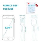 Toddler Utensils  6pcs Kids Silverware  Safe Stainless Steel Fork And Spoon S   