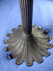 Vintage Solid Brass Candle Holder Hollywood Regency 16   
