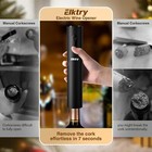 Electric Wine Opener  Automatic Electric Corkscrew Wine Opener battery Operated