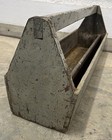 Antique Vintage Wooden Toolbox Carpenter Primitive   Original As Found    32 