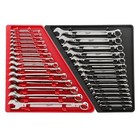 Combination Sae And Metric Wrench Mechanics Tool Set  30-piece 