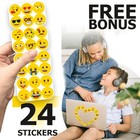 54pcs Emoji Refrigerator Magnets 