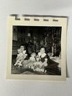 Vintage Photo Girls Children Dolls Presents Christmas Tree Ornaments