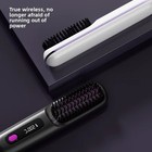 Hot Cordless Rechargeable Mini Hair Straightener - Go Brush Pro Numoya Wand Usa