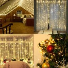 100led Party Wedding Curtain Fairy Lights Usb String Light Home W remote Control