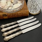 Strasbourg Gorham Silver Lunch Knives Set Of Four New French Hollow 8 7 8 