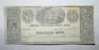 1850s  5 Cass County Bank  Michigan Obsolete Note