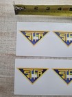 6 Piece Lot - Stfa - Nj State Police -  Outside Placement Uv Vinyl Decals 