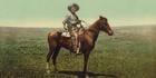 Vintage Photochrom United States - Arizona - Cowboy - Paper Or Canvas