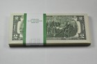 Lot Of 100   2 Bills  - Two Dollar Bills Uncirculated Sequential  200 Face Value