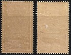 Gabon Scott 85-86 Overprinted Afrique Equatorial Francaise Mh 1924-1931 As Shown