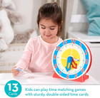 Melissa   Doug Turn   Tell Wooden Clock - Educational Toy With 12  Reversible Ti