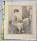 Raphael Soyer Girl On Bed After Rehersal Artist Pencil Signed Lithograph 15 100
