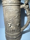 Holland Mold African Safari Ceramic German Beer Stein No Lid Shipped The Sameday