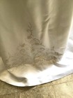 Emme Bridal New Gown Wedding Dress Off Shoulders White Satin 12 
