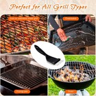 Stainless Steel Bbq Grill Brush And Scraper Set For Outdoor Grill