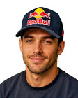 R - Black Performance Baseball Cap  3 Logos  Waterproof  F1 Racing  Motogp 