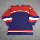 Vintage Team Usa Hockey Jersey Mens Large Blue Nike Olympics 2002 Authentic