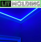 Led Back-lit Crown Molding 100  Kit Peel   Stick - No Tools Required Night Light