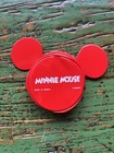 Vintage Minnie Mouse Red Vinyl Coin Purse Made In Taiwan