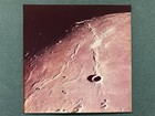 1971 Nasa Apollo 15 Moon Lunar Surface Mare Ridges Crater Photograph