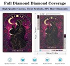 Witch Diamond Art Kit 12 X 16 Inch 5d Halloween Painting Craft