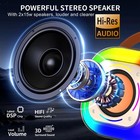 Karaoke Machine For Adults Kids  Portable Pa System With Wireless Microphone    
