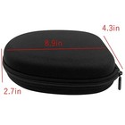 Portable Head-mounted Headphone Storage Case Zipper Bag Pressure-resistant