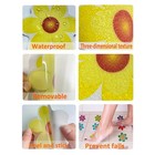 10x Non Slip Flower Stickers Decals Tape Mat For Bath Tub Stairs Shower Applique