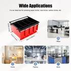 Paper Log Briquette Maker     Heavy Duty Fire Brick Press Eco Wood Burning Fuel Us