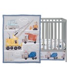 Bedtime Originals Construction Zone 3-piece Trucks Nursery Baby Crib Bedding Set