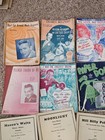 Lot Of 21 Vintage 30s-60s Sheet Music  Fair Used Condition