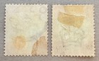 Great Britain 116   1887-1892 Lot Of 2 Queen Victoria Qv Stamps   Used