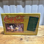 Coca-cola Die-cast Metal Soda Bank Truck  Gold black red  Boxed
