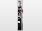 New Pet Dog Seatbelt Restraint Large Leash Car Safety Black Silver Removable Nwt