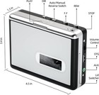 Reshow Portable Cassette Tape To Mp3 Converter