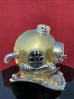 Full Size Antique Us Navy Brass Divers Diving Helmet Mark V Deep Sea Scuba Gift
