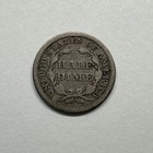 1848 Seated Liberty Half Dime Vf 213121