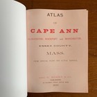 1899 Atlas Of Cape Ann Massachusetts   Color Facsimile Gloucester Maps